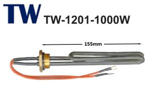 TW Commercial Catering Element Immersion Heater - TW-1201-240V/1000W/155MM, F/B (Short)