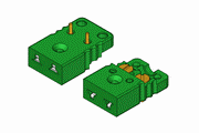 HAMITHERM PCB Connectors - Miniature Jack for PCB flat mounting