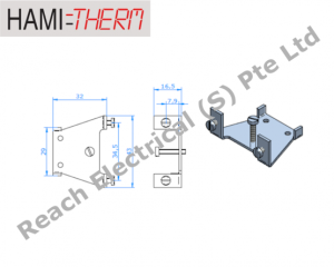 Hamitherm Standard Connector Panel Bracket - Standard Connector Panel Bracket