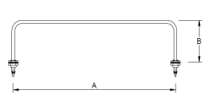 Right Angle Bend – “C” Shape - GW-29714C